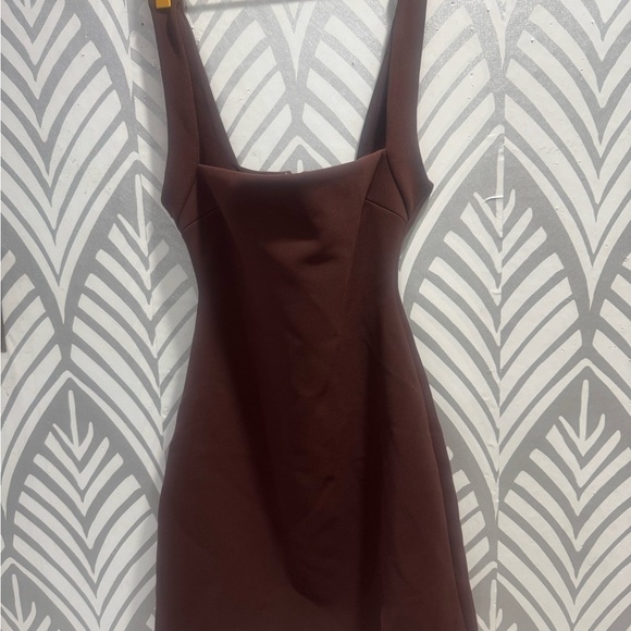 NWOT Princess Polly Bombshell Chocolate Mini Dress - Picture 5 of 8